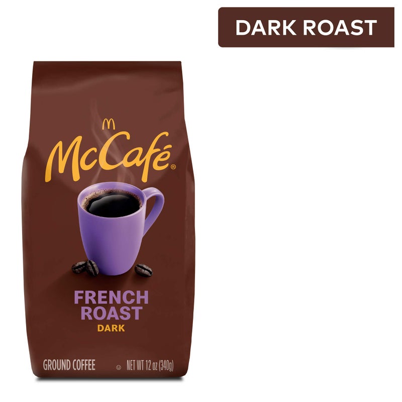 McCafe French Roast, Dark Roast Ground Coffee, 12 oz Bag - Image 5